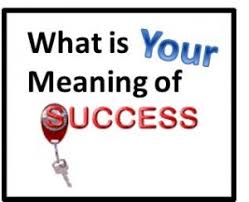 meaning of success